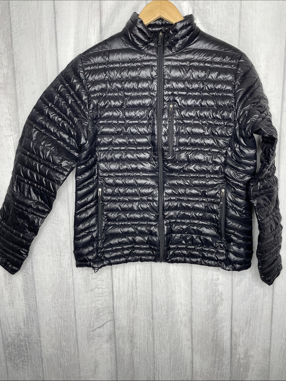 Patagonia down sweater Black Quilted Puffer Jacket.
